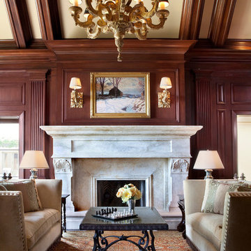 Old Hewlett Estate: Home Office & Library
