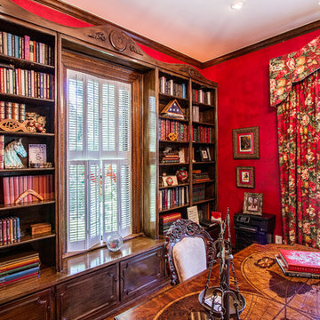 Old World Meets Victorian Library