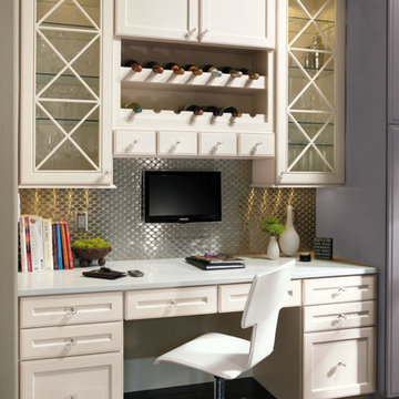 Omega Cabinetry: Built-In Desk