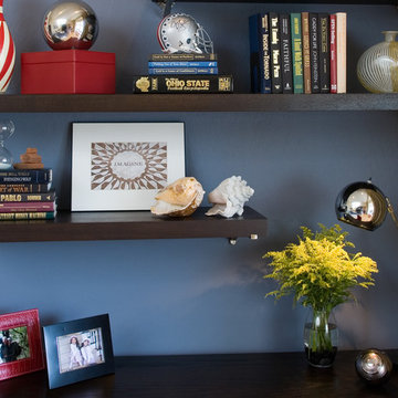 Pacific Heights Pop - Shelf display by Kimball Starr Interior Design