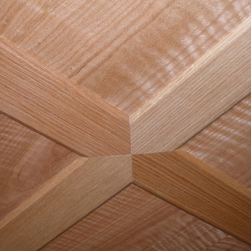 Paneled Ceiling Detail (rift oak)