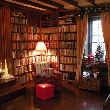 Pearl S. Buck House - Large Library - Festival of Trees