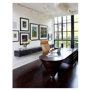 Penthouse Condo - Contemporary - Home Office - Other - by Design Milieu ...