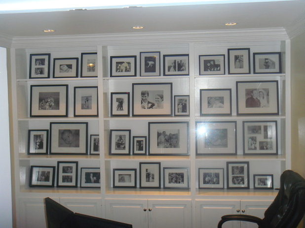 Modern Home Office Photo Wall