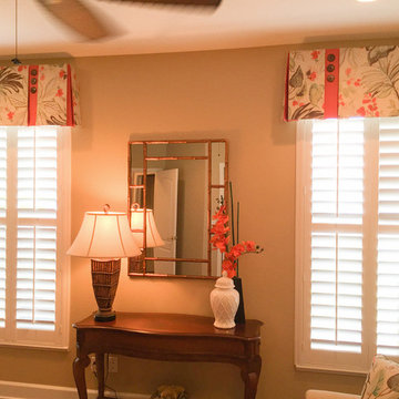 Plantation Shutters and soft treatments