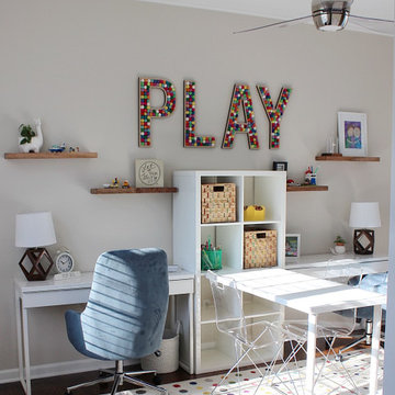 Playroom Office Design
