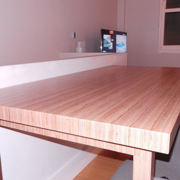 Plywood Dining Table in Brixton