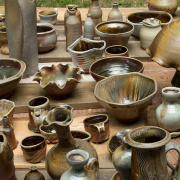 Pottery Studio: Pots, Kiln and Crew