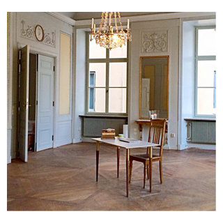 Prettypegs' Estelle Table Legs in Teak - Modern - Home Office & Library -  Stockholm - by Prettypegs | Houzz