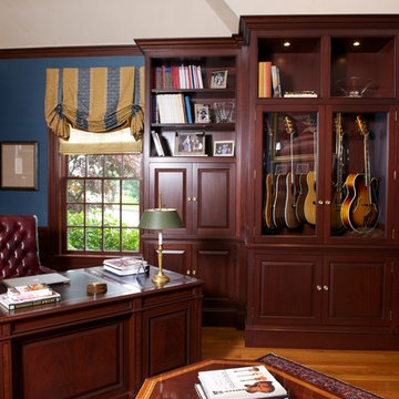Purchase Residence Mahogany Library Millwork