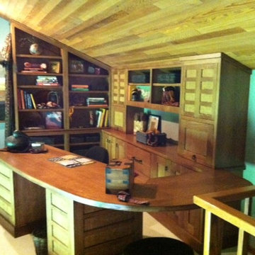 Quarter Sawn White Oak Custom Built Desk/Office