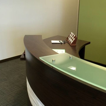 Reception desks