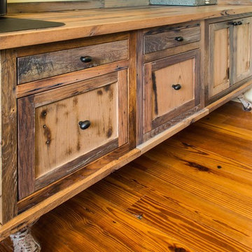 Reclaimed Skip-Planed Oak Furniture
