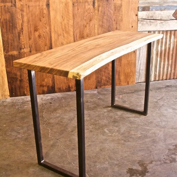 Reclaimed Wood Slab Tables