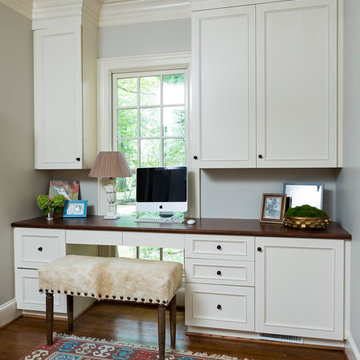Renovated Home Office (was mudroom)