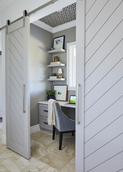 Transitional Home Office by HUNTINGTON ID