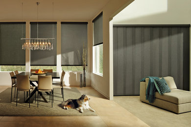 Home office - transitional home office idea in DC Metro