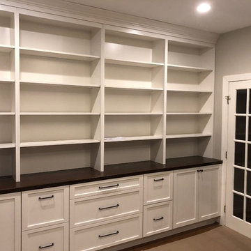 Rosemont, PA Office Built in Cabinetry