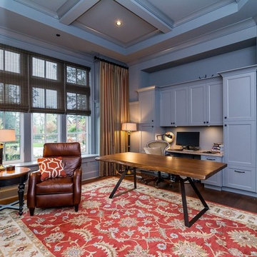 Rumson Luxury Estate Home Office