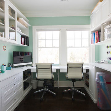 Rumson New Jersey Home office / Craft Room