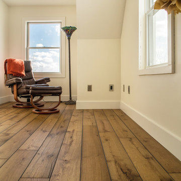 Rustic Home: hardwood flooring that removed health issues
