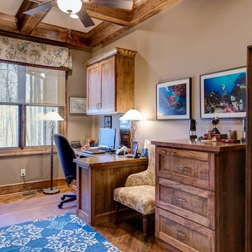 Rustic Home office in Flat Rock, NC