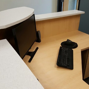 "S" Office Reception Desk