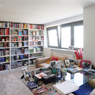 Seafront Apartment in Hove_Study