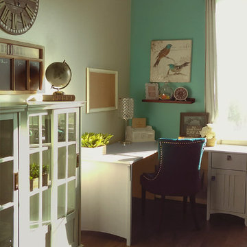 Shabby Chic office remodel