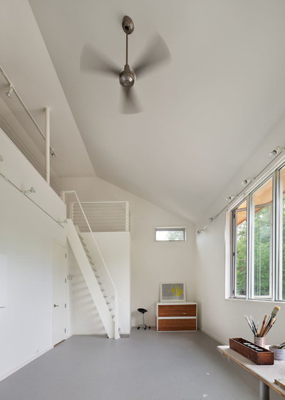 Contemporain Bureau à domicile by Stephen Moser Architect