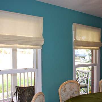 Sheer Linen Shades