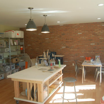 Sherman, CT Pottery Studio & Garage Addition Pottery studio