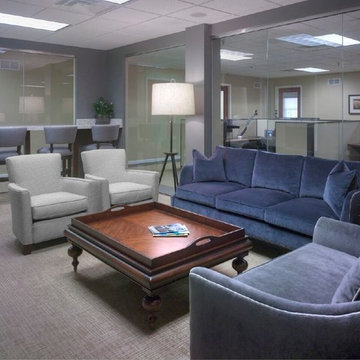 Sleek Meets Traditional Corporate Office