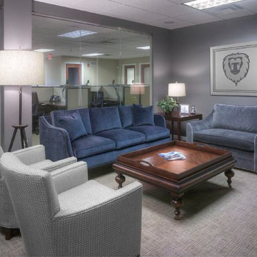 Sleek Meets Traditional Corporate Office