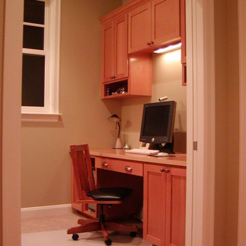 Small home office room