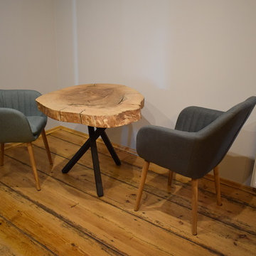 Small oak table like a coffee table