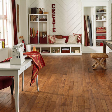 Solid, Seringa, Double Stained, Random Width, Hardwood - Hartwell Series