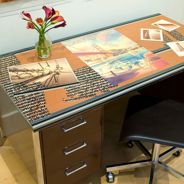 SOMA Loft - Decoupaged office desk