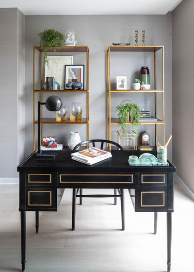 Contemporary Home Office by Gunter & Co Interiors Ltd