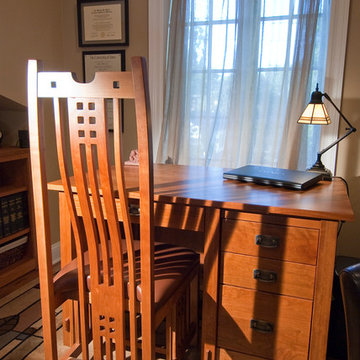Springhill Desk, West Village chair