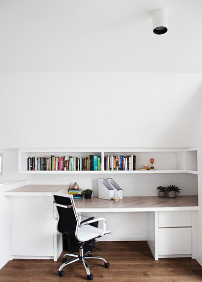 Contemporary Home Office by Style Precinct Interior Design & Decoration