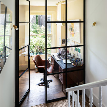 Steel Office screen and door