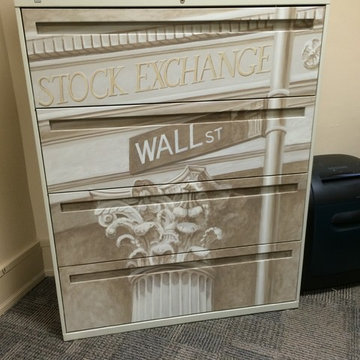 Stock Market File Cabinet