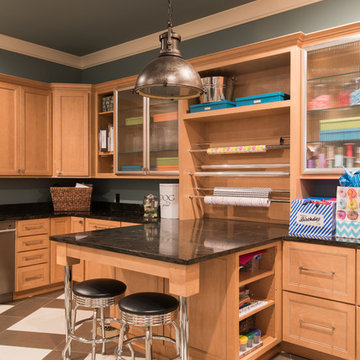 Stone Bluff Transitional Custom Home