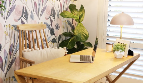 A Budget-Friendly Study Makeover for a Big Family