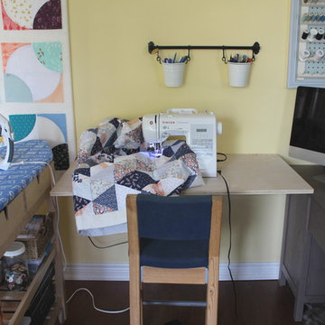 Sunny Home Office & Craft Space