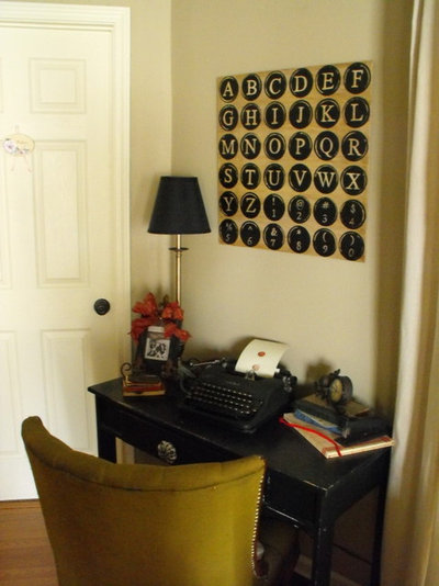 Eclectic Home Office by Susie Harris
