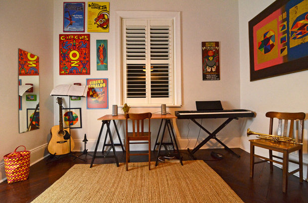 Eclectic Home Office by Jeni Lee