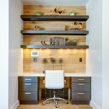 Contemporary Home Office by Blackbox design studios