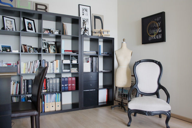 Transitional Home Office by Holly Marder